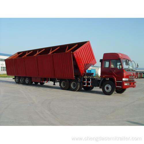 3 Axle 40ton Hydraulic U Shape Dump Trailers